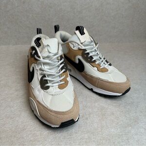 Nike Air Max 90 Futura Tan Black Sand White DM9922-002 Size 8.5 Women's
